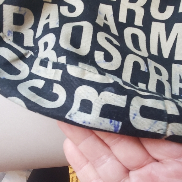 MARC BY MARC JACOBS BLACK PEBBLED LEATHER. Q HILLIER CLASSIC HOBO. GOLD PLATED. - Picture 8 of 15